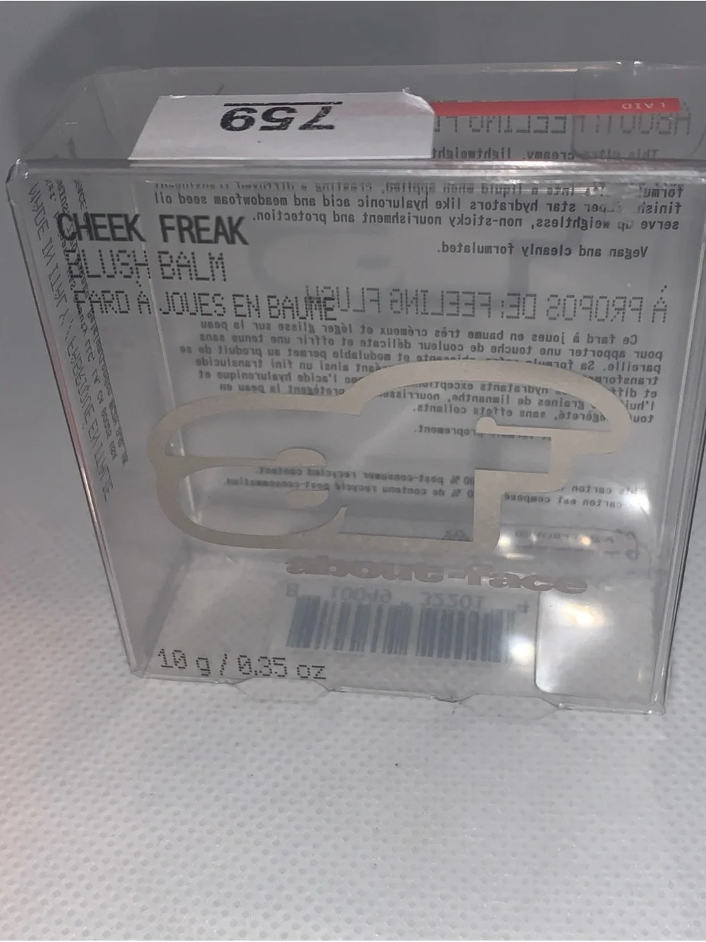 AF Cheek Freak Blush Balm - Laid- NIB .35 Oz